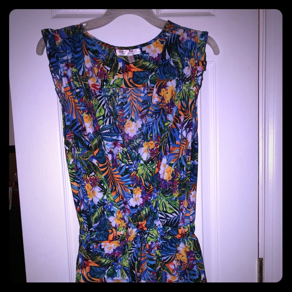 Sale! Floral romper! New w/ no tag. Never worn!